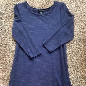 Navy Cotton Dress Size Small